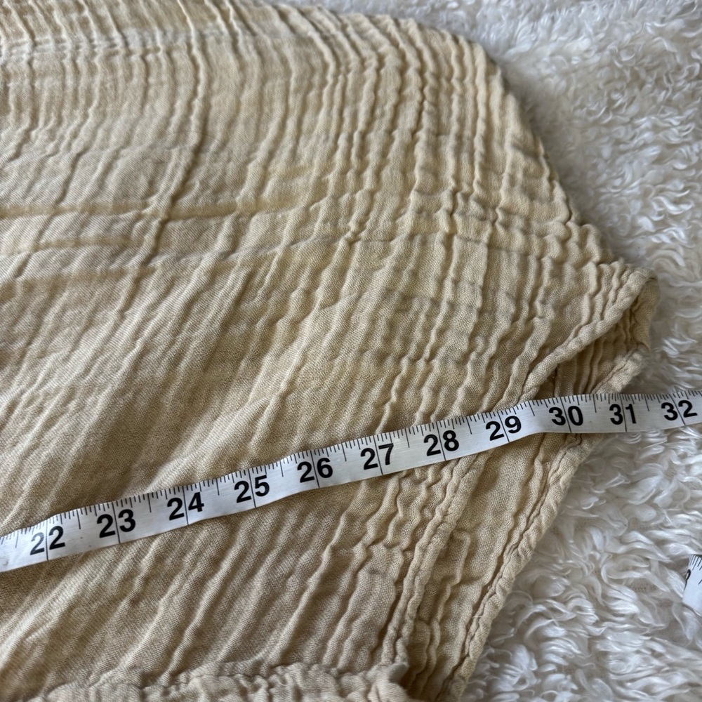 Free People Mikah Tapered Pants in Cream Brûlée Size XL NEW - Picture 9 of 13